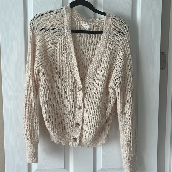 Blu Pepper Open Stitch Cardigan Sweater - Picture 5 of 5